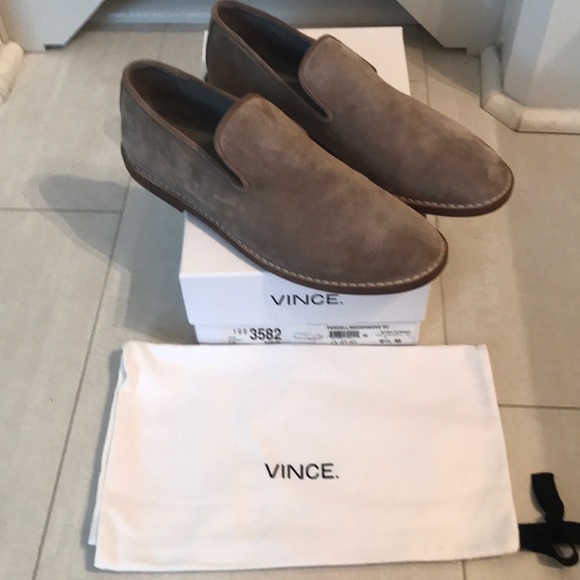 vince suede loafers
